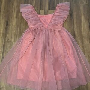 H&M Girl’s Pink Tulle Dress - Size 7/8